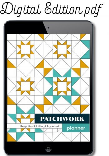 2024 Patchwork Planner digital cover image